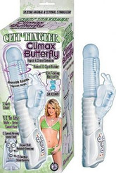 Clit Tingler Climax Butterfly White Vibrator Best Adult Toys