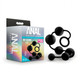 Anal Adventures Platinum Black Silicone Large Anal Beads by Blush Novelties - view 2