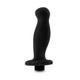 Anal Adventures Platinum Silicone Vibrating Prostate Massager 02 Black by Blush Novelties - view 4
