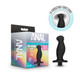 Anal Adventures Platinum Silicone Vibrating Prostate Massager 02 Black by Blush Novelties - Product SKU BN11625