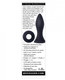 Mighty Mini Butt Plug Rechargeable Black Vibrator Adult Sex Toy