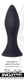 Mighty Mini Butt Plug Rechargeable Black Vibrator by Evolved Novelties - view 4