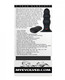 Kong Super Power Butt Plug With Remote Control Black by Evolved Novelties - view 4