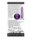 Luminous Plug Medium Purple Glow In The Dark Adult Toy
