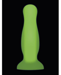 Luminous Anal Plug Large Green by Evolved Novelties