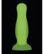 Luminous Anal Plug Large Green by Evolved Novelties