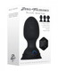 Evolved Novelties Shape Shifter Inflatable Butt Plug Black - Product SKU ENZERS54462