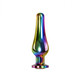 Rainbow Metal Plug Medium by Evolved Novelties
