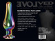 Rainbow Metal Plug Large by Evolved Novelties - Product SKU ENBP85602