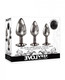 Evolved Gem Black Anal Plug Set by Evolved Novelties - view 2