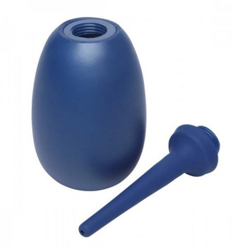 Flex Tip Cleansing Enema Bulb Blue Adult Toys