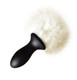 Tailz Bunny Tail Anal Plug Black by XR Brands - Product SKU XRAE108