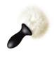 Tailz Bunny Tail Anal Plug Black by XR Brands - view 2