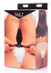 XR Brands Tailz Fluffer Bunny Tail Glass Anal Plug - Product SKU XRAE271