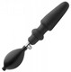 Expander Inflatable Anal Plug with Pump Black by XR Brands - Product SKU XRAE272