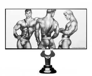 Tom Of Finland Anal Plug Medium Silicone Black by XR Brands