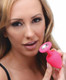 Frisky Pink Pleasure 3 Piece Silicone Anal Plugs with Gems Sex Toy