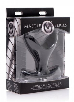 Mini Anal Anchor 2.0 Vibrating Silicone Anal Plug by XR Brands