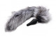 XR Brands Tailz Grey Wolf Tail Anal Plug And Ears Set - Product SKU XRAF602