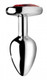 Booty Sparks Red Heart Gem Anal Plug Large by XR Brands - view 3