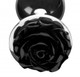 Booty Sparks Rose Butt Plug Large by XR Brands - view 4