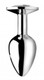Booty Sparks Clear Gem Large Anal Plug by XR Brands - view 2