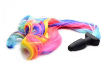 Tailz Rainbow Pony Tail Anal Plug Best Adult Toys