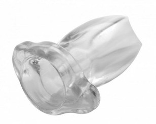 Gape Glory Clear Hollow Anal Plug Large by XR Brands