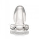 Gape Glory Clear Hollow Anal Plug Large by XR Brands - view 2