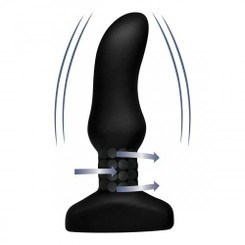 Rimmers Slim M Curved Rimming Plug with Remote Control Adult Sex Toys