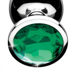 Booty Sparks Emerald Green Gem Anal Plug Set by XR Brands