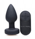Booty Sparks Silicone LED Plug Vibrating Small Black by XR Brands - view 2