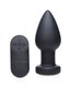 Booty Sparks Silicone LED Plug Vibrating Black Large by XR Brands - Product SKU XRAG253L