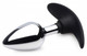 Master Series Dark Invader Metal & Silicone Anal Plug Medium by XR Brands