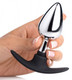 Master Series Dark Invader Metal & Silicone Anal Plug Medium by XR Brands - view 3