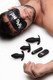 Bang! Backdoor Adventure 3pc Butt Plug Bullet & Blindfold Kit Black by XR Brands - view 3