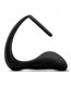 Anal Adventures Platinum Erection Ring Plug Black by Blush Novelties - view 3