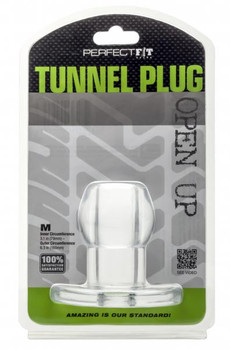 Perfect Fit Toy Tunnel Plug Med Ice Clear by Perfect Fit Brand