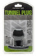 Tunnel Plug Black Medium by Perfect Fit Brand