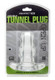 Perfect Fit Brand Double Tunnel Plug Medium Clear - Product SKU PERHP07C