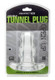Double Tunnel Plug Medium Clear by Perfect Fit Brand - view 3