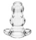 Double Tunnel Plug Medium Clear by Perfect Fit Brand - view 2