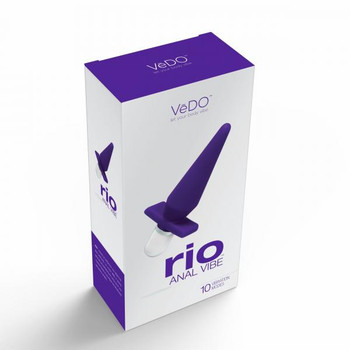 Rio Anal Vibe Into You Indigo by Vedo