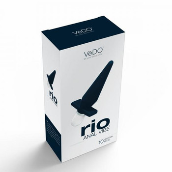 Rio Anal Vibe Just Black by Vedo
