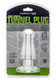The Rook Tunnel Plug Clear Adult Sex Toy