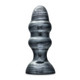 Jet Stealth Carbon Metallic Black Butt Plug by Blush Novelties - view 2