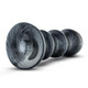 Jet Black Jack Carbon Metallic Black Butt Plug by Blush Novelties - view 4
