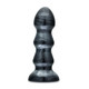 Jet Black Jack Carbon Metallic Black Butt Plug by Blush Novelties - view 2
