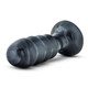 Jet Bruiser Carbon Metallic Black Butt Plug by Blush Novelties - view 3