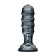 Jet Bruiser Carbon Metallic Black Butt Plug by Blush Novelties - view 2